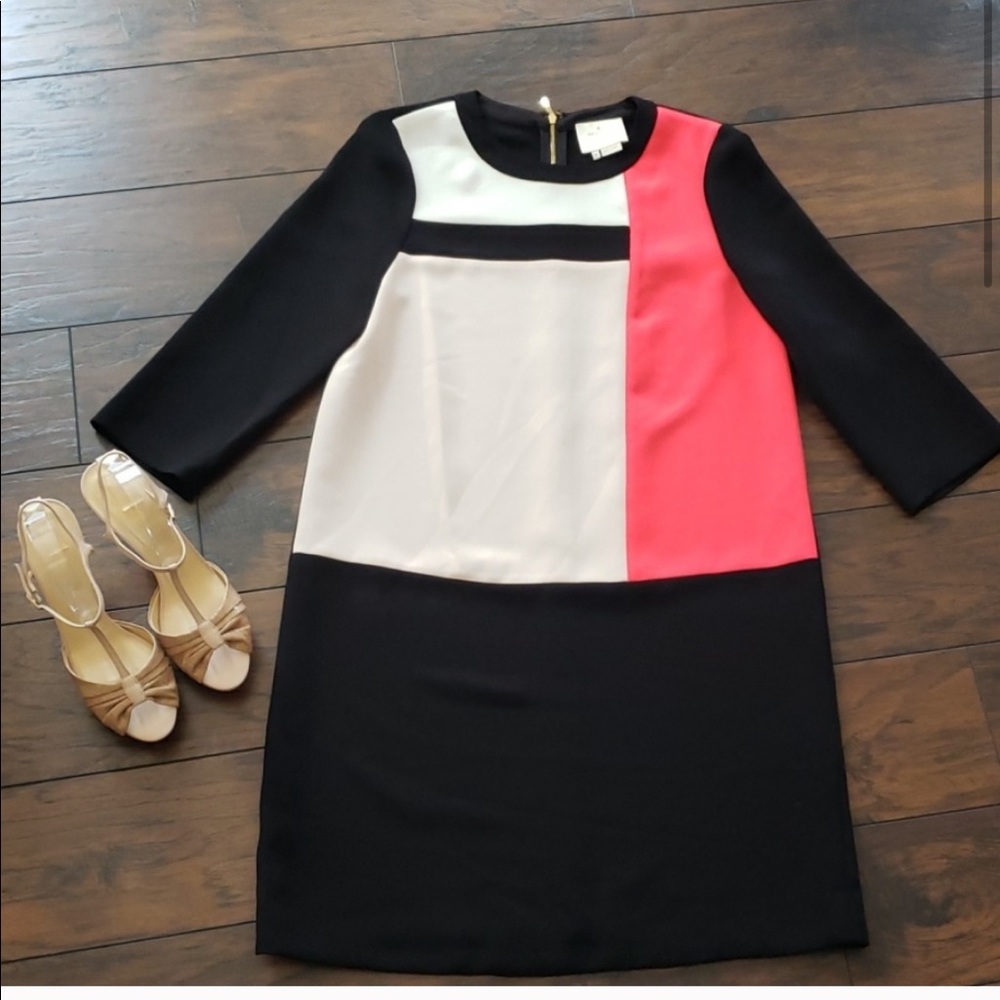 Kate Spade Color Block Dress - Picture 2 of 4